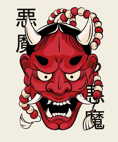 Hannya Demon Mask