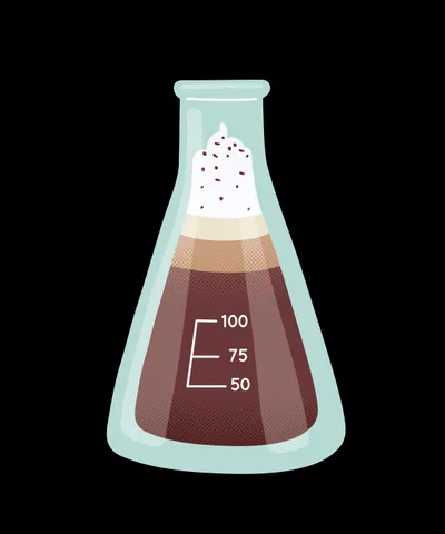Chemistry Jar Coffee Drink