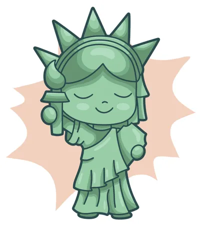 Chibi Statue of Liberty