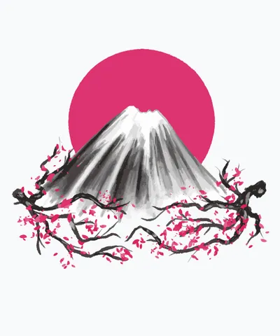 Fuji Mountain Japanese Nature