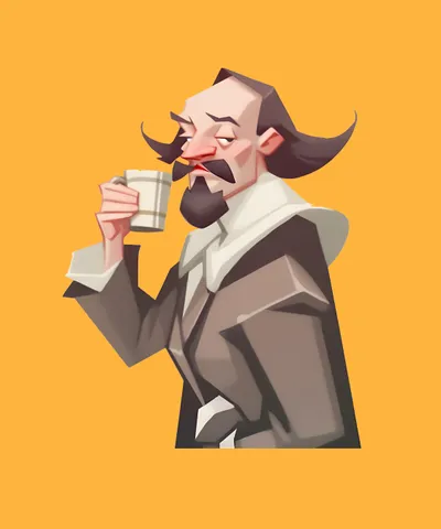 Shakespeare Character Cartoon