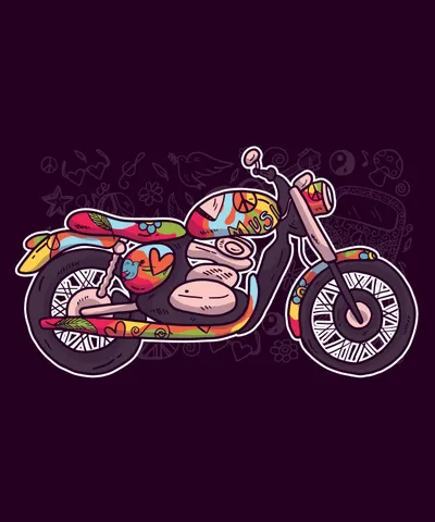 Hippie Motorcycle