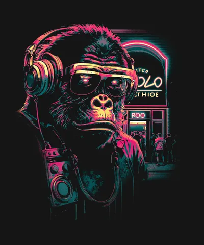 Neon Gorilla
