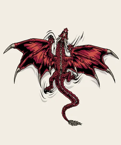 Dragon Creature Climbing