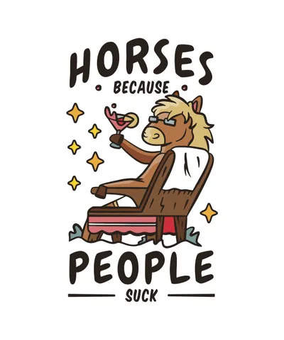 Funny Horses Quote