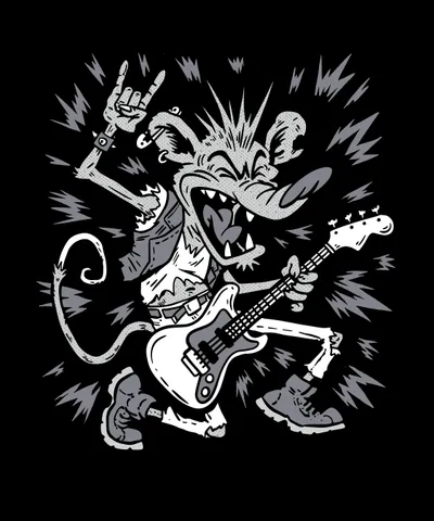 Rat with a Guitar