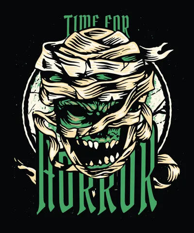 Horror Halloween Mummy