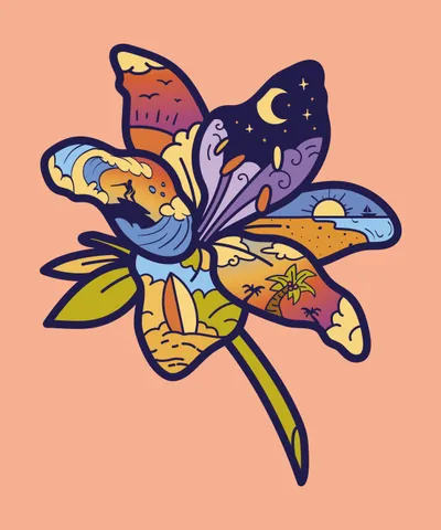 Paradise Tropical Flower