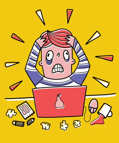 Stressed Designer