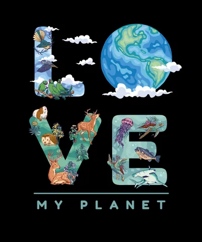 Love my planet ecology