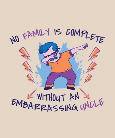 Dabbing Uncle Family Quote