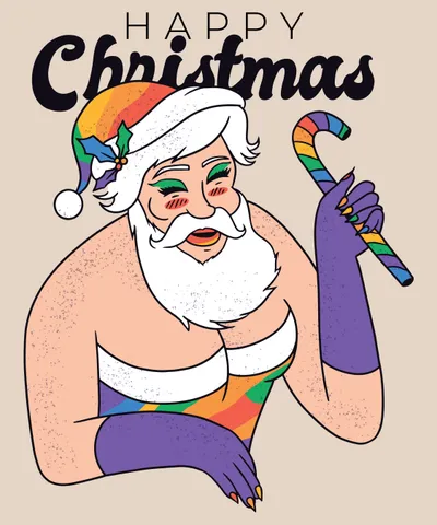 Drag Queen Santa