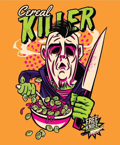 Serial Killer Cereal Pun