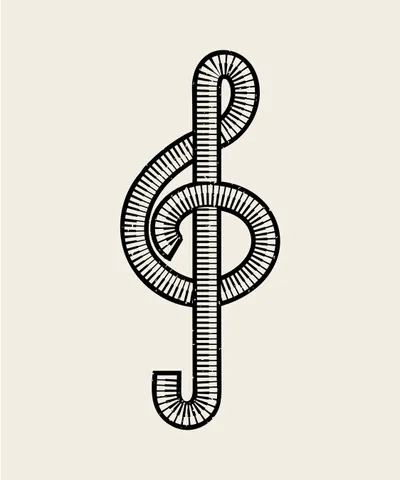 Treble Clef Piano